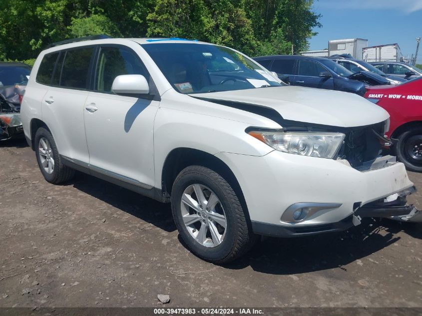 2012 Toyota Highlander Se V6 VIN: 5TDBK3EH0CS109563 Lot: 39473983