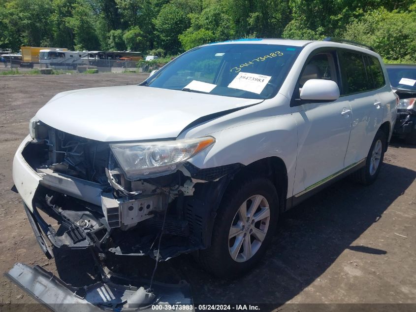 2012 Toyota Highlander Se V6 VIN: 5TDBK3EH0CS109563 Lot: 39473983