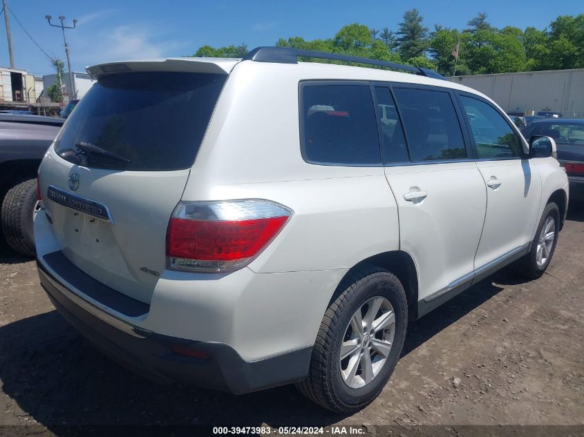 2012 Toyota Highlander Se V6 VIN: 5TDBK3EH0CS109563 Lot: 39473983