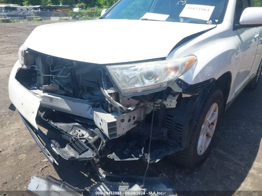 2012 Toyota Highlander Se V6 VIN: 5TDBK3EH0CS109563 Lot: 39473983