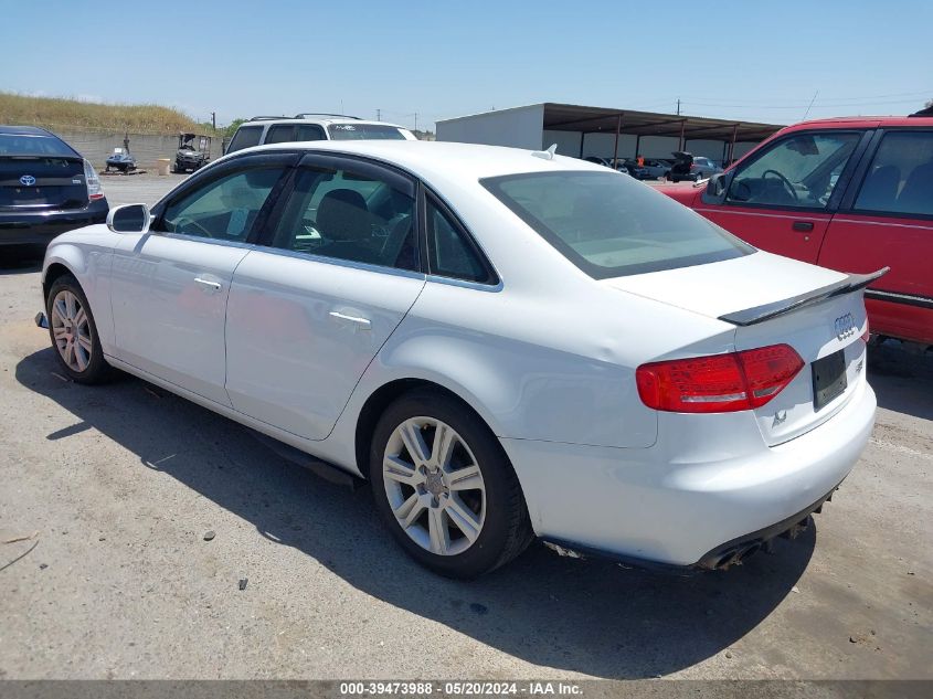 2012 Audi A4 2.0T Premium VIN: WAUBFAFL2CN004571 Lot: 39473988