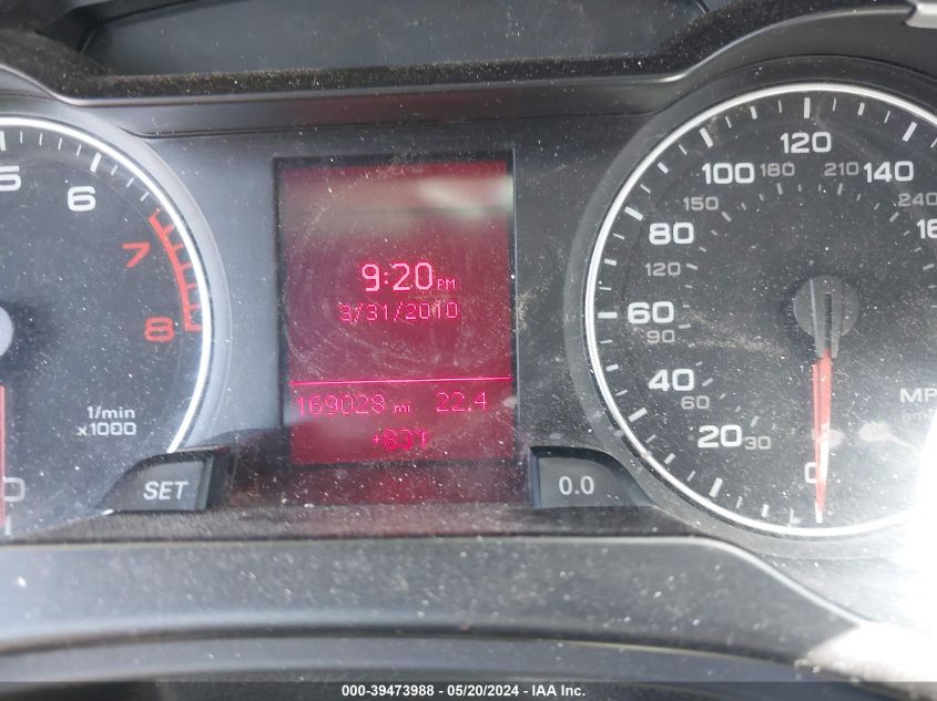 2012 Audi A4 2.0T Premium VIN: WAUBFAFL2CN004571 Lot: 39473988