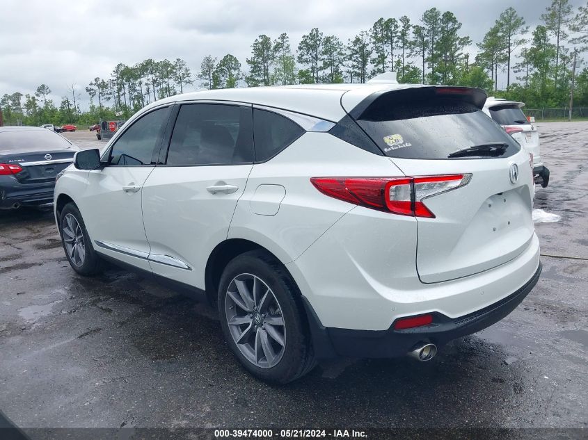 2020 Acura Rdx Technology Package VIN: 5J8TC1H55LL020114 Lot: 39474000