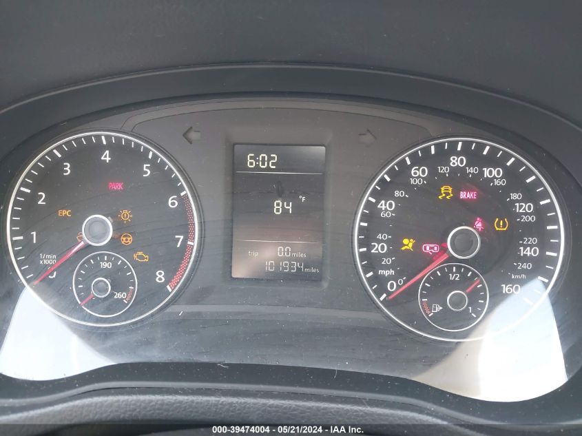 2015 Volkswagen Passat 1.8T Limited Edition VIN: 1VWAT7A38FC107928 Lot: 39474004