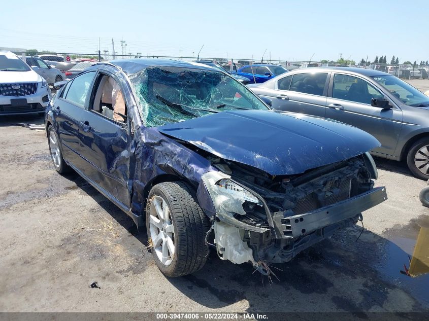 2008 Nissan Maxima 3.5 Se VIN: 1N4BA41E18C831689 Lot: 39474006