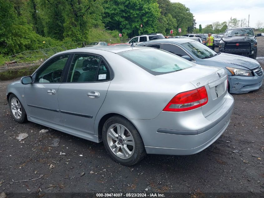 2007 Saab 9-3 2.0T VIN: YS3FD49Y371001770 Lot: 39474007