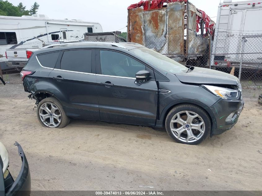 2018 Ford Escape Titanium VIN: 1FMCU9J97JUC66155 Lot: 39474013