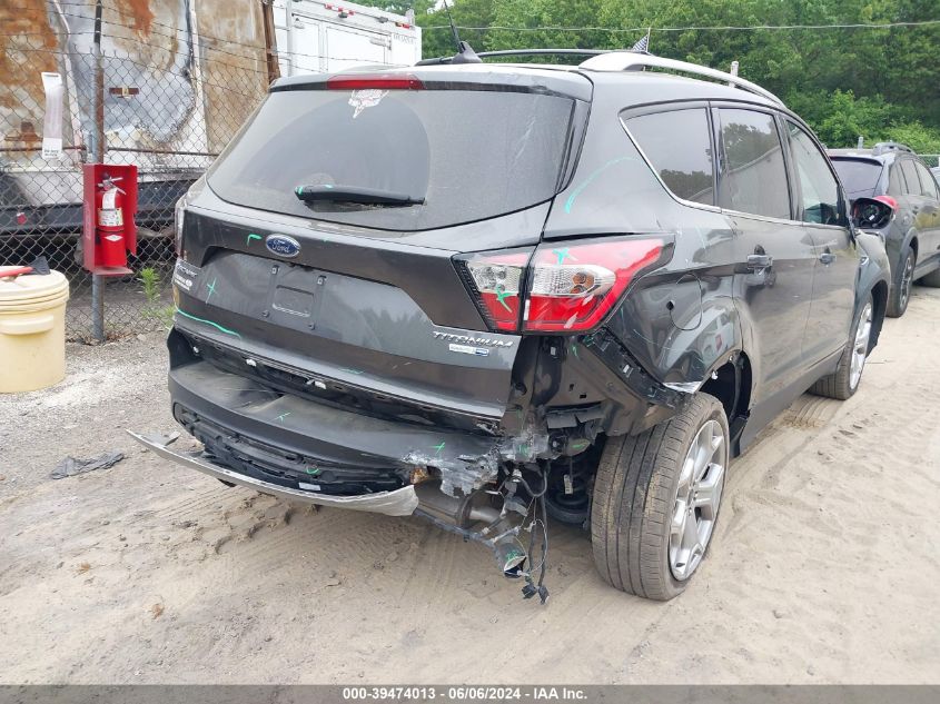 2018 Ford Escape Titanium VIN: 1FMCU9J97JUC66155 Lot: 39474013