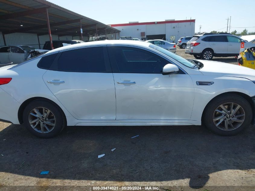 2019 Kia Optima Lx VIN: 5XXGT4L3XKG326599 Lot: 39474021