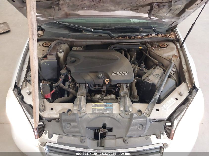 2008 Chevrolet Impala Lt VIN: 2G1WT55N081234604 Lot: 39474029