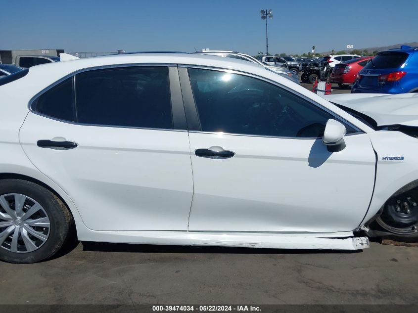 2020 Toyota Camry Le Hybrid VIN: 4T1C31AK5LU013409 Lot: 39474034