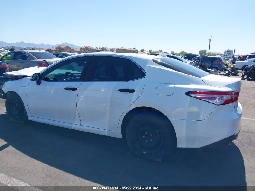 2020 Toyota Camry Le Hybrid VIN: 4T1C31AK5LU013409 Lot: 39474034