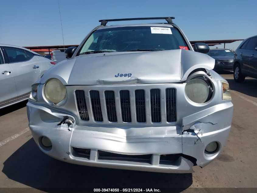 2008 Jeep Compass Sport VIN: 1J8FT47W98D706528 Lot: 39474050