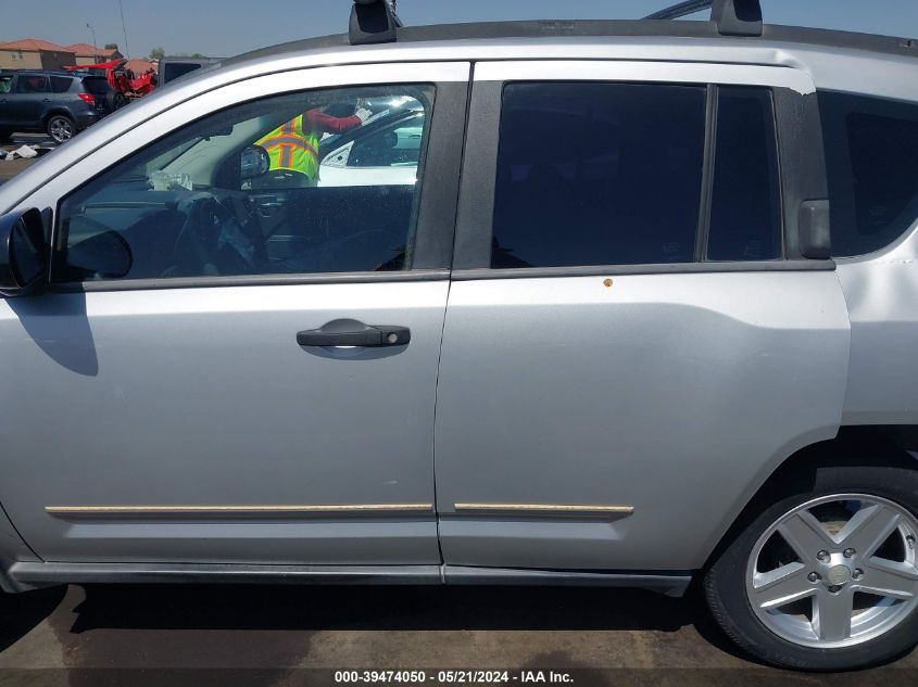 2008 Jeep Compass Sport VIN: 1J8FT47W98D706528 Lot: 39474050