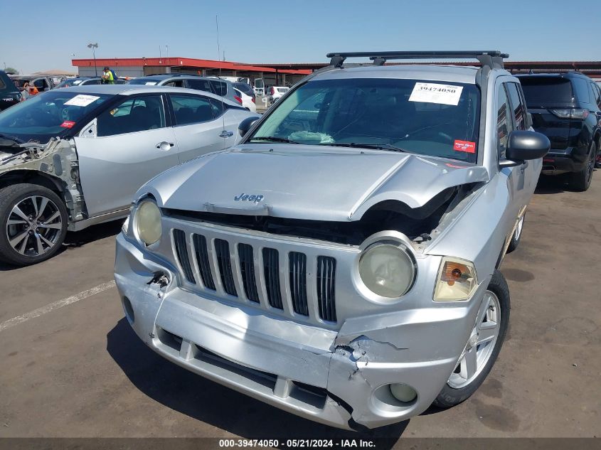 2008 Jeep Compass Sport VIN: 1J8FT47W98D706528 Lot: 39474050