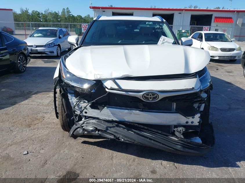 2021 Toyota Highlander Xle VIN: 5TDGZRAH7MS534032 Lot: 39474057