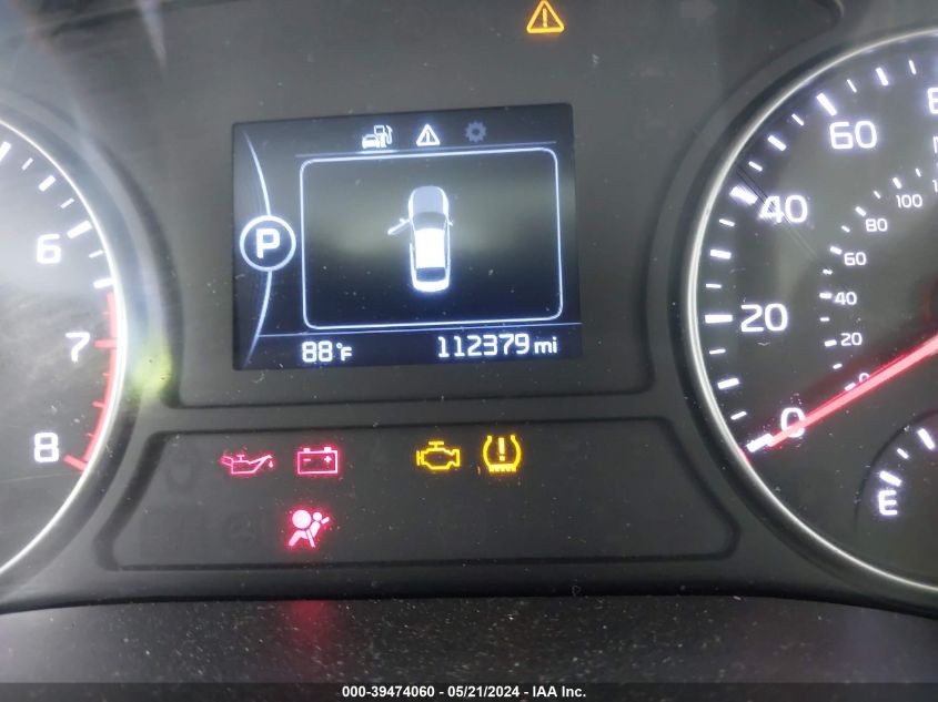 2016 Kia Optima Lx VIN: 5XXGT4L33GG061547 Lot: 39474060