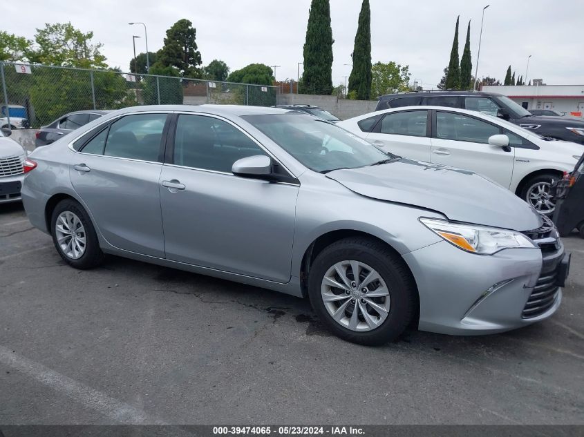 2016 Toyota Camry Le VIN: 4T4BF1FK3GR581634 Lot: 39474065