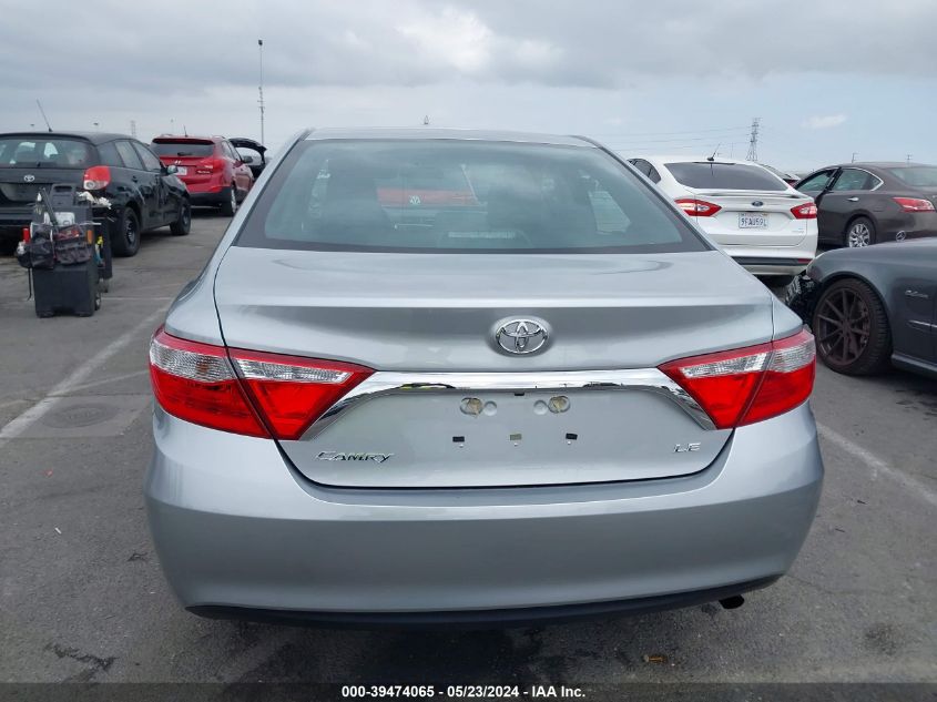 2016 Toyota Camry Le VIN: 4T4BF1FK3GR581634 Lot: 39474065