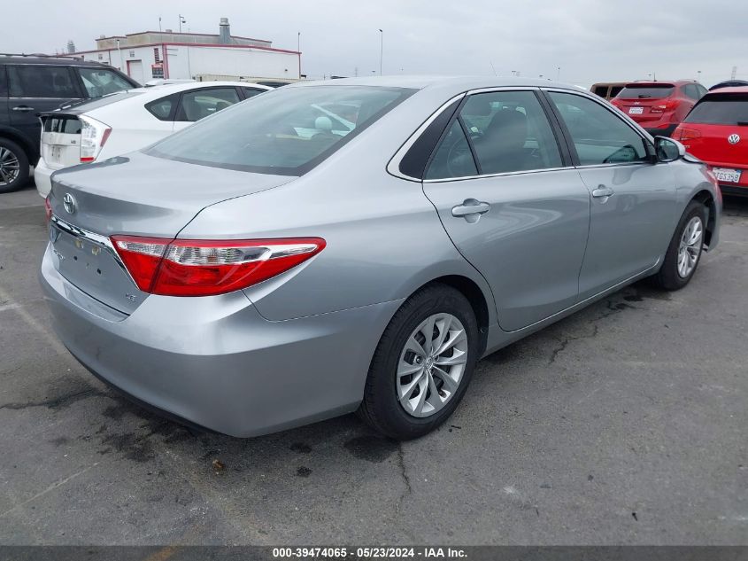 2016 Toyota Camry Le VIN: 4T4BF1FK3GR581634 Lot: 39474065