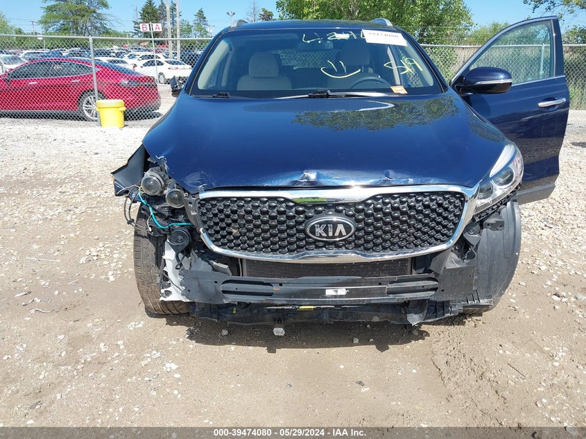 2018 Kia Sorento 2.4L Lx VIN: 5XYPGDA36JG429455 Lot: 39474080
