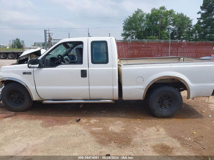 2001 Ford F-250 Lariat/Xl/Xlt VIN: 1FTNX20LX1EC00010 Lot: 39474081