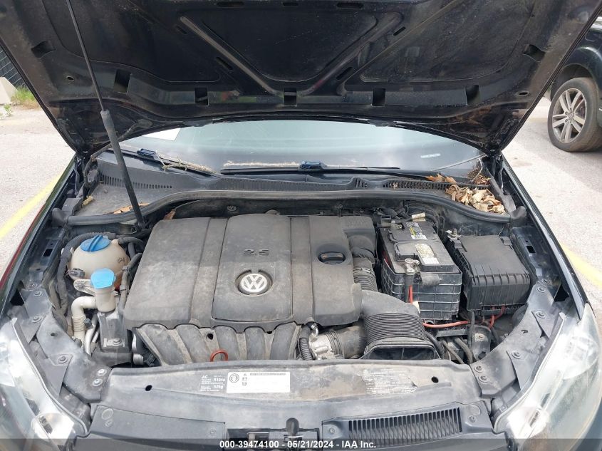 2010 Volkswagen Golf 2-Door VIN: WVWBA7AJ0AW283259 Lot: 39474100