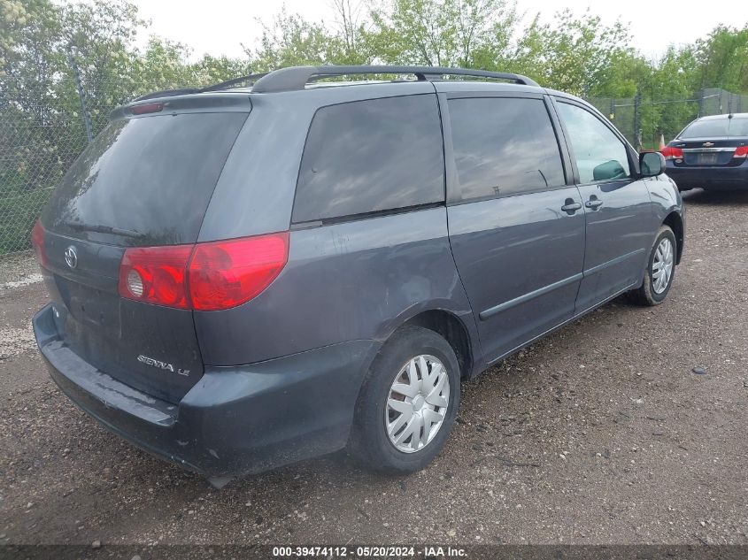 2006 Toyota Sienna Le VIN: 5TDZA23C26S533690 Lot: 39474112