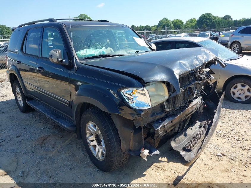 2004 Toyota Sequoia Limited V8 VIN: 5TDBT48A54S206017 Lot: 39474118