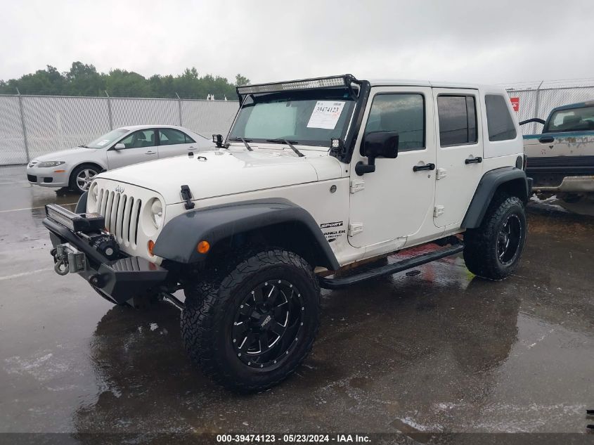 2010 Jeep Wrangler Unlimited Sport VIN: 1J4BA3H14AL188682 Lot: 39474123