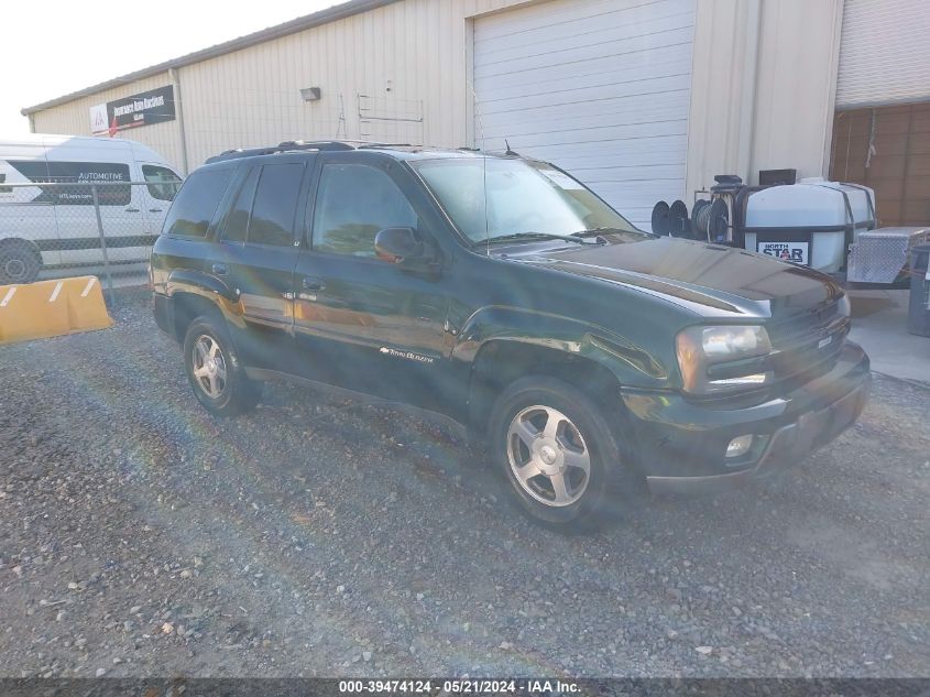 2004 Chevrolet Trailblazer Lt VIN: 1GNDT13S842342650 Lot: 39474124