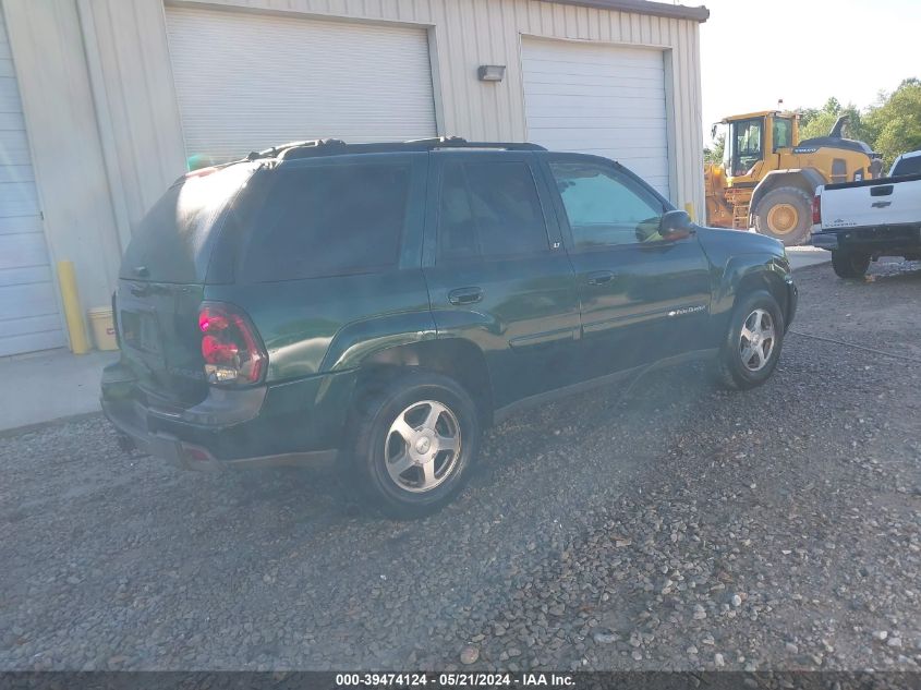 2004 Chevrolet Trailblazer Lt VIN: 1GNDT13S842342650 Lot: 39474124