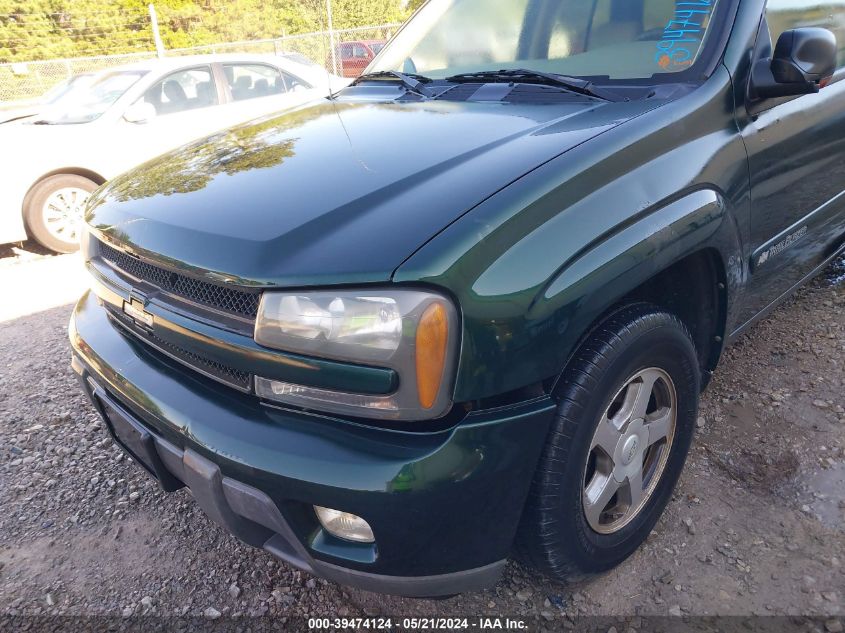 2004 Chevrolet Trailblazer Lt VIN: 1GNDT13S842342650 Lot: 39474124