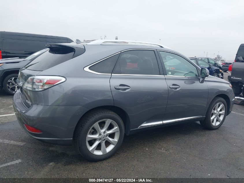 2012 Lexus Rx 350 VIN: JTJZK1BA8C2005966 Lot: 39474127