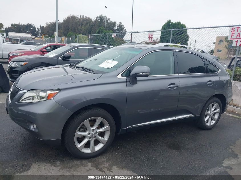 2012 Lexus Rx 350 VIN: JTJZK1BA8C2005966 Lot: 39474127