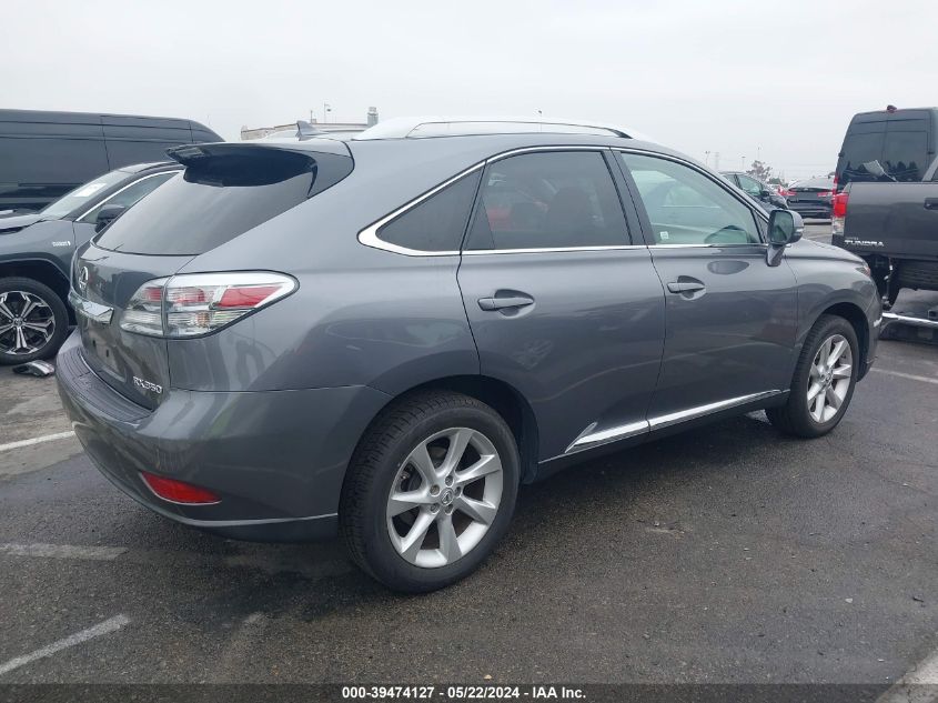 2012 Lexus Rx 350 VIN: JTJZK1BA8C2005966 Lot: 39474127