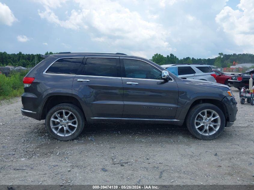 2017 Jeep Grand Cherokee Summit 4X4 VIN: 1C4RJFJG1HC604900 Lot: 39474139