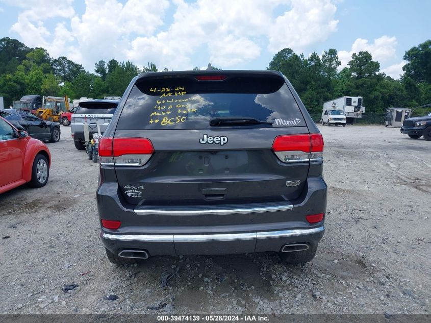 2017 Jeep Grand Cherokee Summit 4X4 VIN: 1C4RJFJG1HC604900 Lot: 39474139