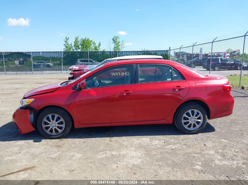 2011 Toyota Corolla Le VIN: JTDBU4EE8BJ097826 Lot: 39474140