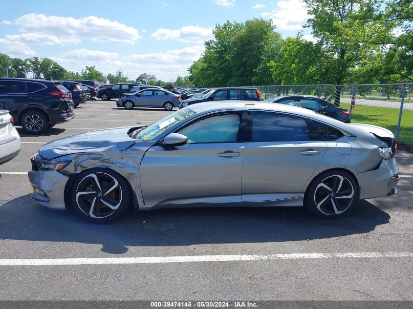 2019 Honda Accord Sport VIN: 1HGCV1F34KA091391 Lot: 39474145