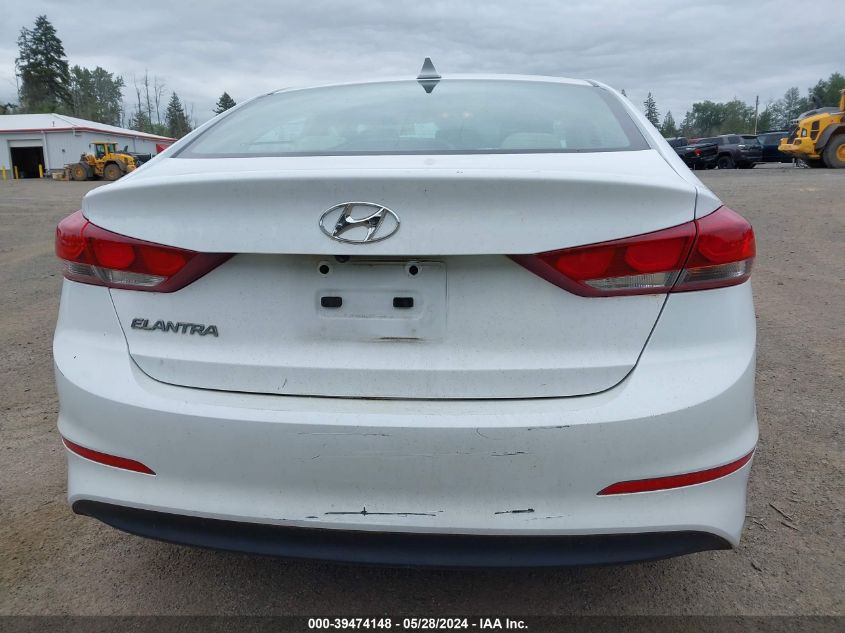 2018 Hyundai Elantra Sel VIN: 5NPD84LF0JH286678 Lot: 39474148