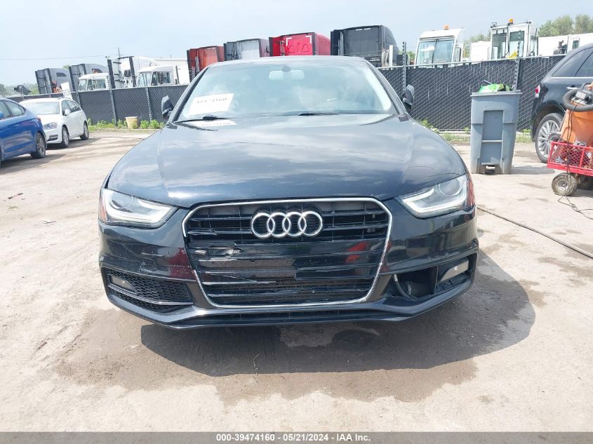 2014 Audi A4 2.0T Premium VIN: WAUFFAFL0EN021115 Lot: 39474160