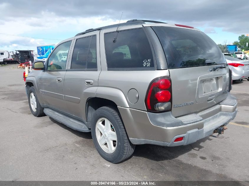 2002 Chevrolet Trailblazer Ltz VIN: 1GNDT13S022282957 Lot: 39474166