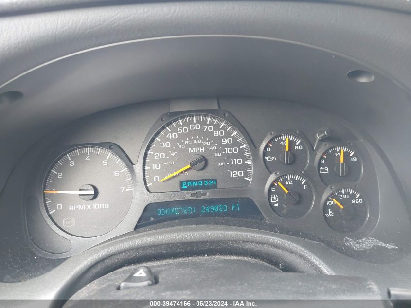 2002 Chevrolet Trailblazer Ltz VIN: 1GNDT13S022282957 Lot: 39474166