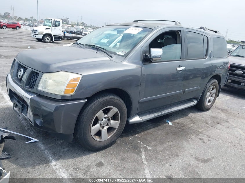 2005 Nissan Armada Se VIN: 5N1AA08A45N736282 Lot: 39474170