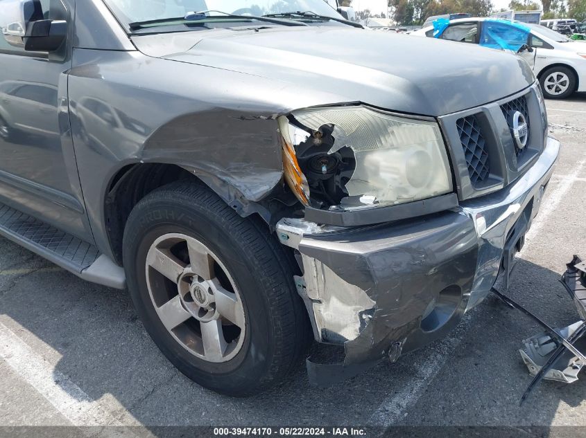 2005 Nissan Armada Se VIN: 5N1AA08A45N736282 Lot: 39474170