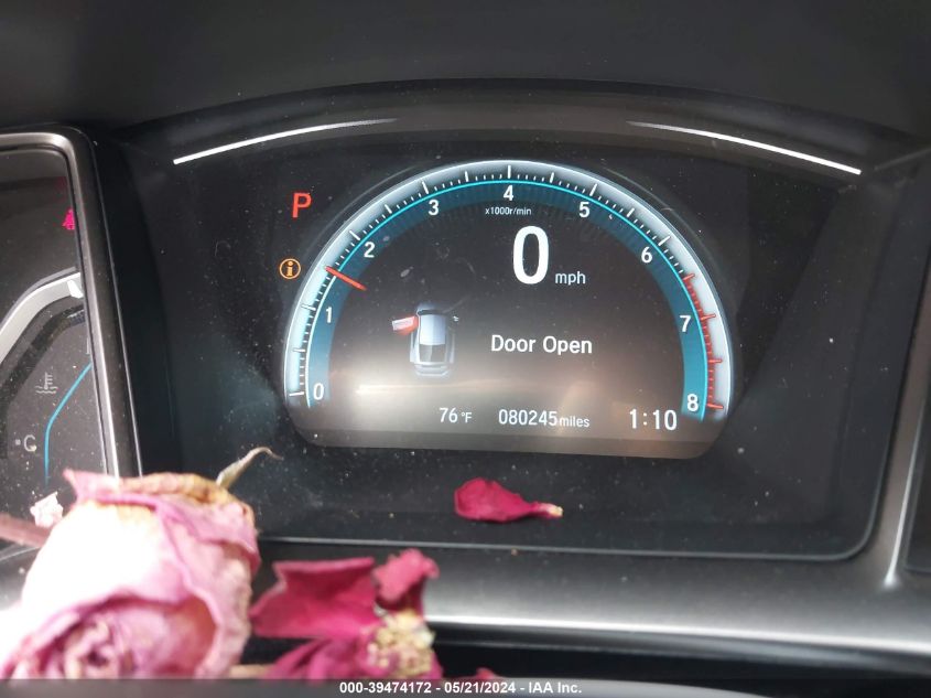 2018 Honda Civic Ex VIN: SHHFK7H58JU417753 Lot: 39474172