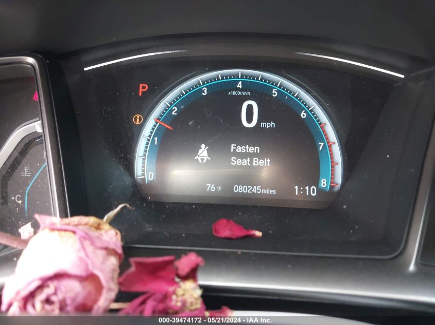 2018 Honda Civic Ex VIN: SHHFK7H58JU417753 Lot: 39474172