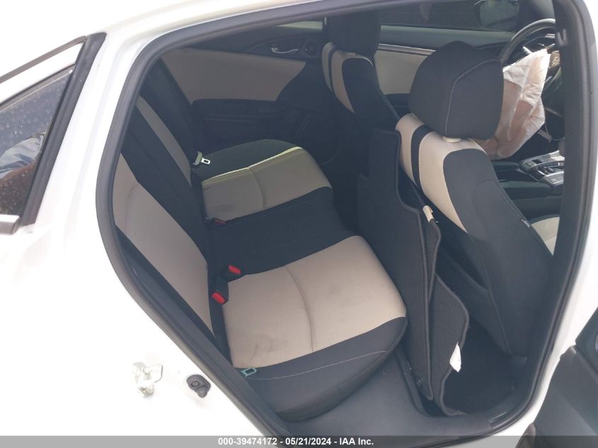 2018 Honda Civic Ex VIN: SHHFK7H58JU417753 Lot: 39474172