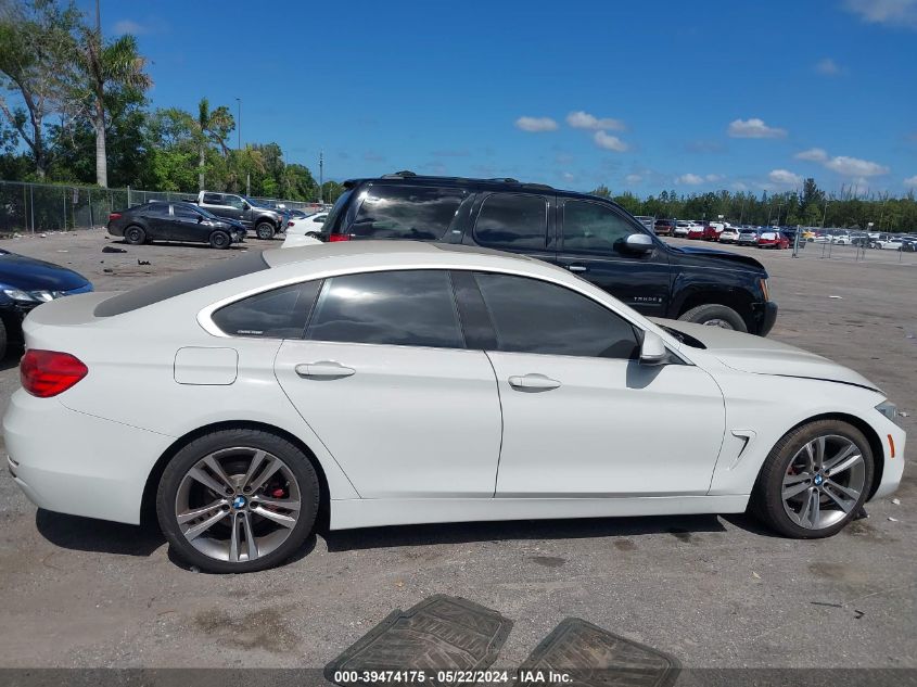 2017 BMW 430I Gran Coupe VIN: WBA4F7C56HG437758 Lot: 39474175